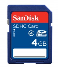 SANDISK SD 4GB CLASS4